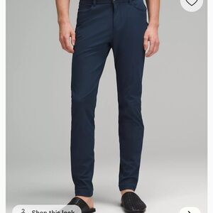 lululemon athletica men’s ABC Skinny-Fit 5 Pocket Pant 30L
Warpstreme true navy